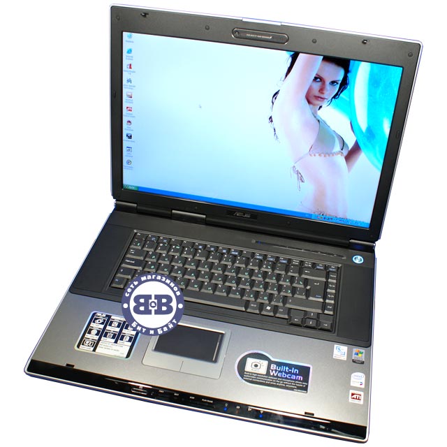 Ноутбук ASUS A7J T5500 / 1024Mb / 100Gb / ATI X1600-256Mb / 17,1 дюйма Картинка № 1
