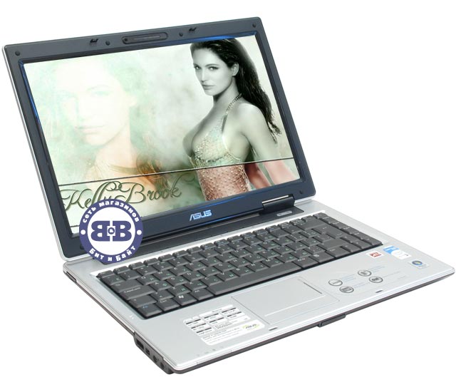 Ноутбук ASUS A8Jr T5500 / 1024Mb / 120Gb / DVD±RW / ATI X2300 128Mb / Wi-Fi / 14 дюймов / WVistaHB Картинка № 1