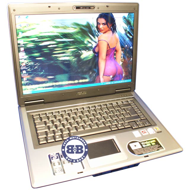 Ноутбук ASUS F3Ja T2050 / 512Mb / 80Gb / DVD±RW / ATI X1600-256Mb / 15,4 дюйма / WinXp Home Картинка № 1