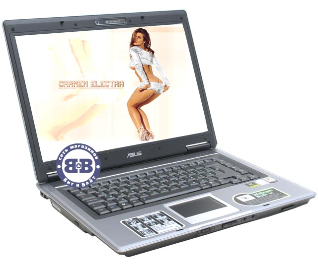 Ноутбук ASUS F3Jc T2050 / 1024Mb / 100Gb / DVD±RW / nVidia 7300 128Mb / 15,4 дюйма / WinXp Home Картинка № 1