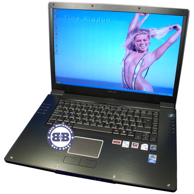 Ноутбук ASUS W2Jс T2500 / 2048Mb / 120Gb / ATI X1600-256Mb / 17,1 дюйма Картинка № 1