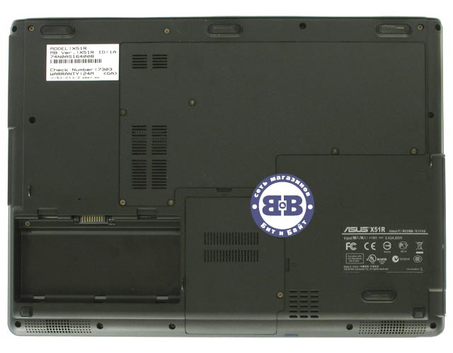 Ноутбук ASUS X51R CM-520 / 512Mb / 80Gb / DVD±RW / ATI X1100 / 15,4 дюйма / MS-DOS Картинка № 5