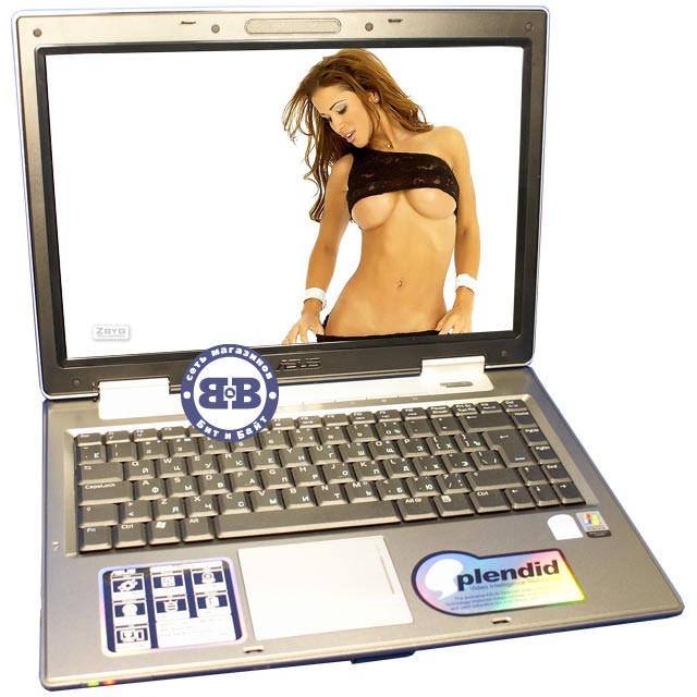 Ноутбук ASUS Z99H CM-440 / 512Mb / 80Gb / DVD±RW / 14 дюймов / WinXp Home Картинка № 1