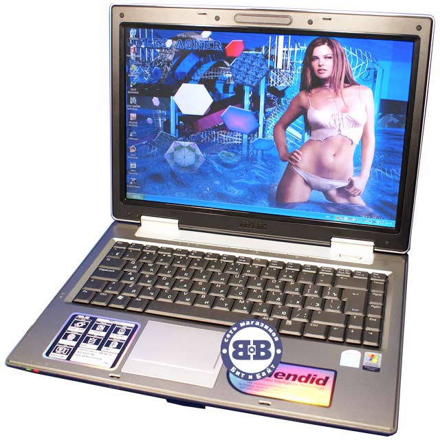 Ноутбук ASUS Z99H CM-440 / 512Mb / 60Gb / DVD±RW / 14 дюймов / WinXp Home Картинка № 1