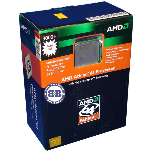 Процессор AMD Athlon-64 3000+ BOX Картинка № 1