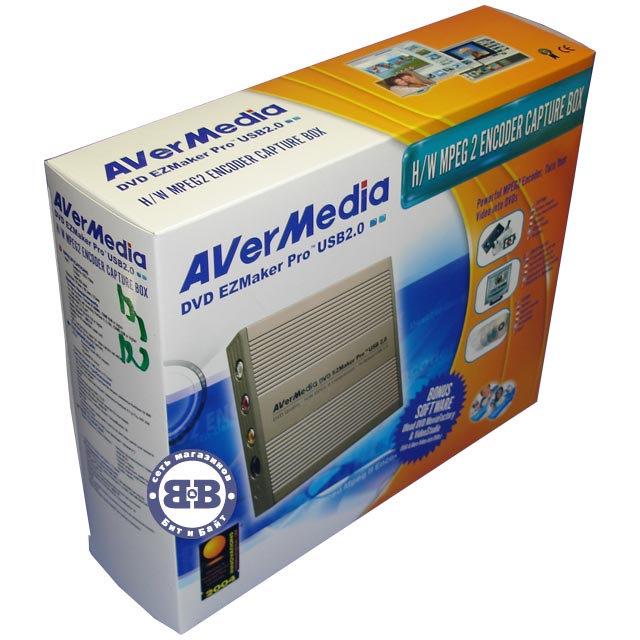 TV-Тюнер AverMedia Aver DVD Ezmaker Pro USB2.0 для оцифровки видео Картинка № 3