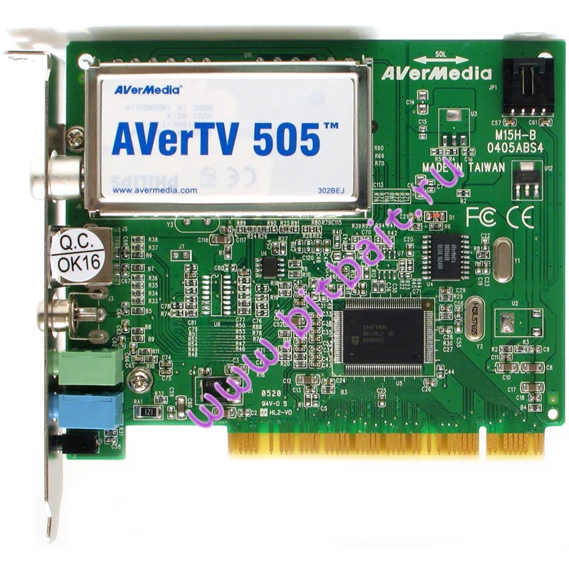 TV-Тюнер AverMedia AverTV 505 TV-tuner PCI int Картинка № 3