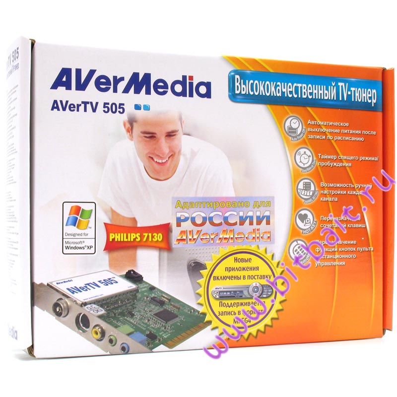TV-Тюнер AverMedia AverTV 505 TV-tuner PCI int Картинка № 5