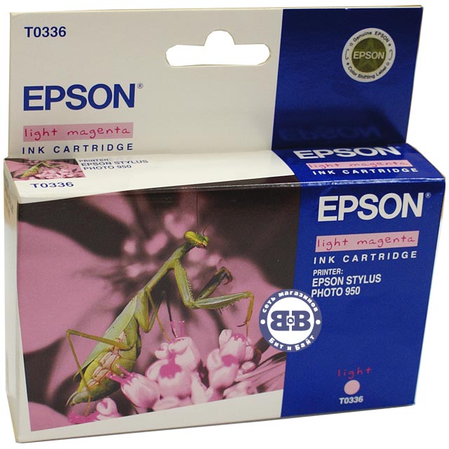 Светло-пурпурный картридж для Epson Stylus Photo 950 C13T033640 T0336 Картинка № 1
