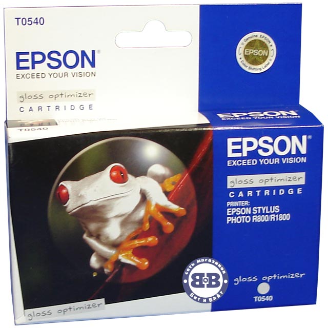 Глянцевый картридж для Epson R800, R1800 C13T054040 T0540 Картинка № 1