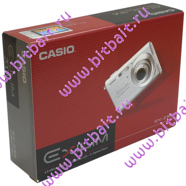 Цифровая фотокамера Casio EXILIM EX-Z65 6,0Mpx серебряная Картинка № 8