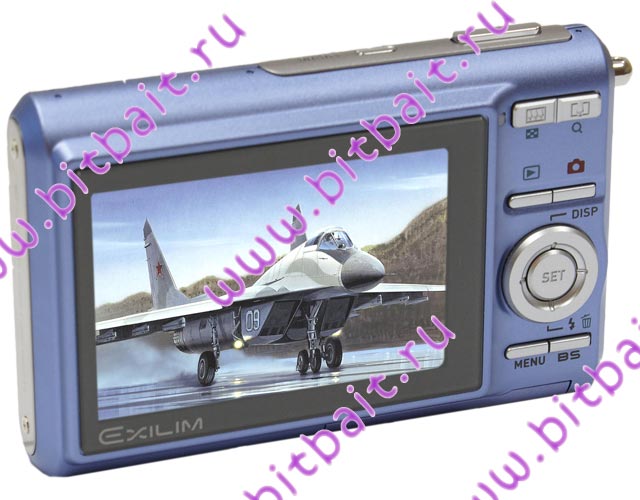 Цифровая фотокамера Casio EXILIM EX-Z75 7,2Mpx синяя Картинка № 2