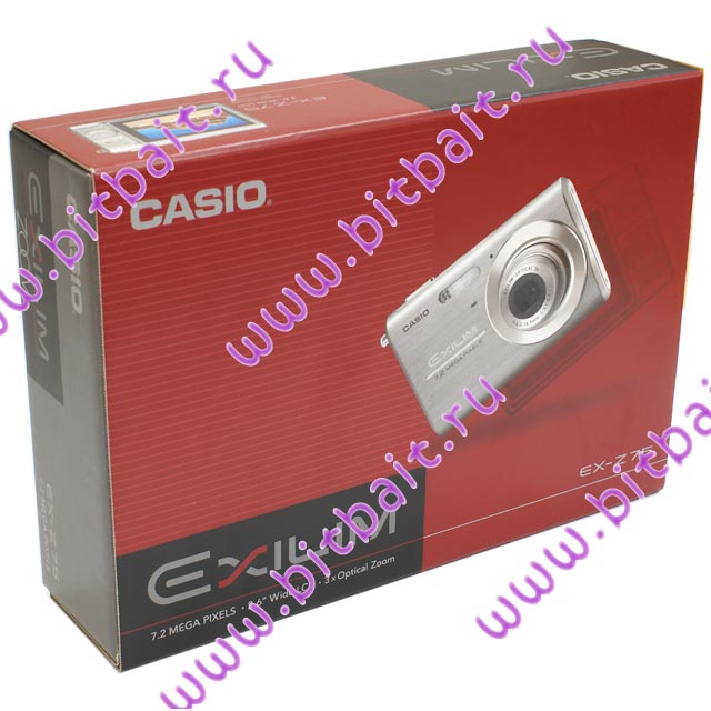 Цифровая фотокамера Casio EXILIM EX-Z75 7,2Mpx синяя Картинка № 8