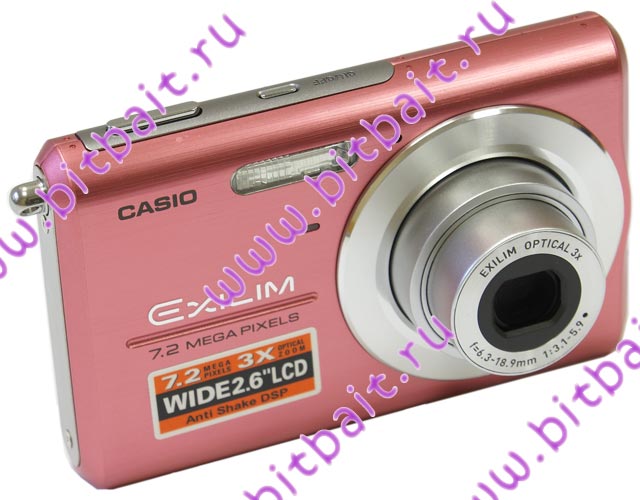 Цифровая фотокамера Casio EXILIM EX-Z75 7,2Mpx розовая Картинка № 1