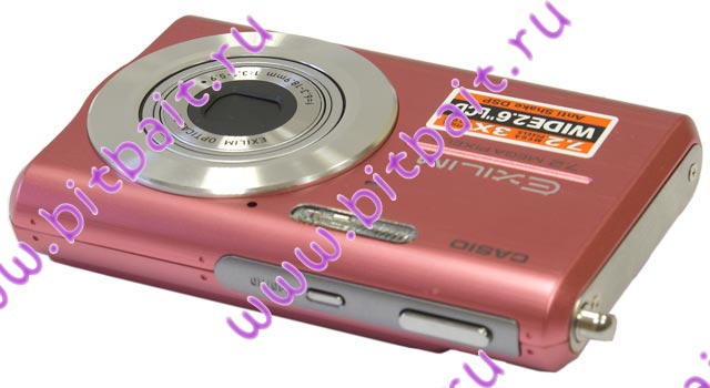 Цифровая фотокамера Casio EXILIM EX-Z75 7,2Mpx розовая Картинка № 3