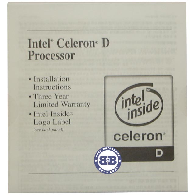 Процессор Intel Celeron D 331 BOX Картинка № 5