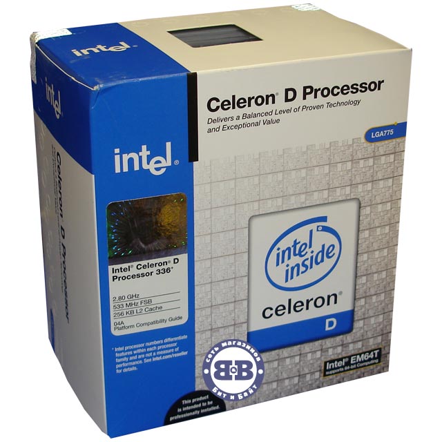 Процессор Intel Celeron D 336 BOX Картинка № 1