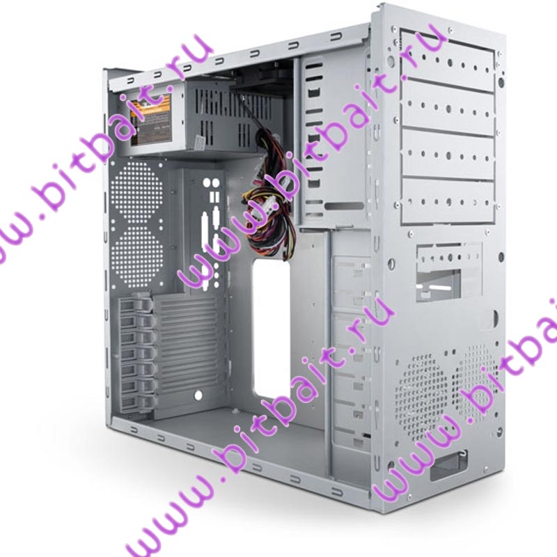 Корпус ATX ColorSit L8009/C43/340U-FMN 300W P4 ,w/USB Audio E-Fan Neon Картинка № 2