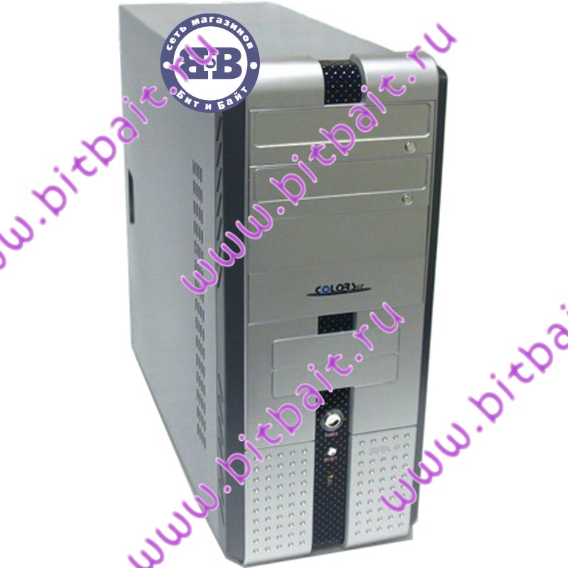 Корпус ATX ColorSit L8014/D53/340U-FNM 300W P4 USB Audio Neon Картинка № 1