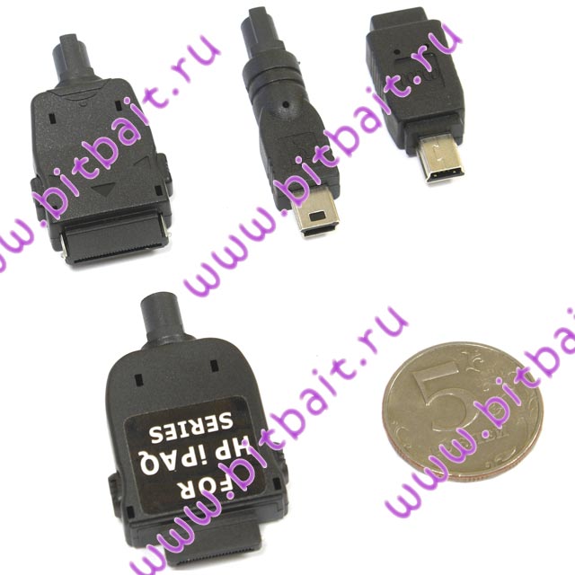 Автомобильная зарядка, зарядка от сети, зарядка от USB, кабель синхронизации Covertec TK05 для большинства КПК и смартфонов Картинка № 3