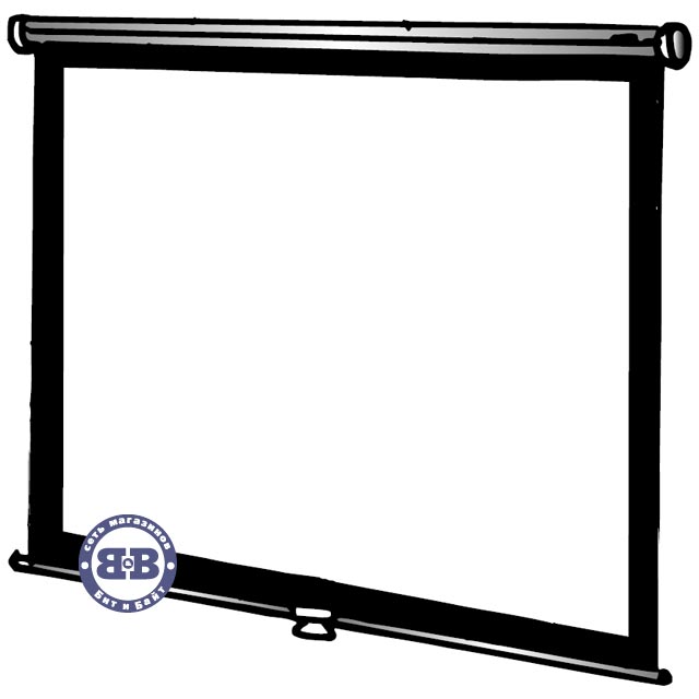 Рулонный настенно-потолочный экран Da-Lite Model B 127x170 см. белый матовый (144300) Картинка № 2