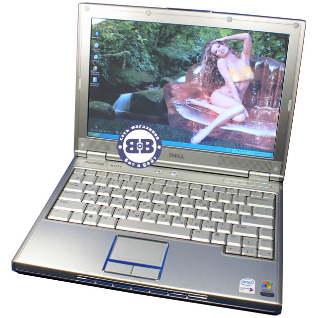 Ноутбук DELL Inspiron M1210 T7200 / 1024Mb / 120GB / DVD±RW / nVidia 7400 128Mb / 12 дюймов XPS1210 Картинка № 1