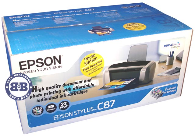 Принтер Epson Stylus C87 Photo Edition A4 87 Картинка № 4