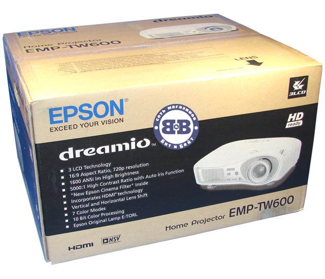 Проектор Epson EMP-TW600 V11H197040 Картинка № 6