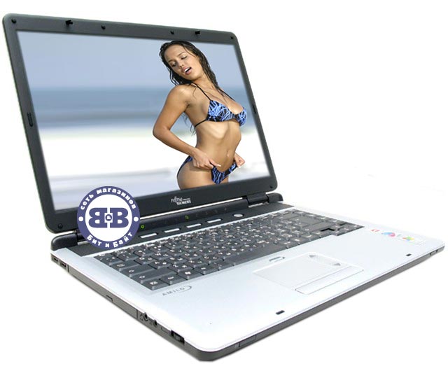 Ноутбук F-S Amilo M 1437G PM-750 / 512Mb / 80Gb / DVD±RW / ATI X700 128Mb / 15,4 дюйма / WinXP Home Картинка № 1