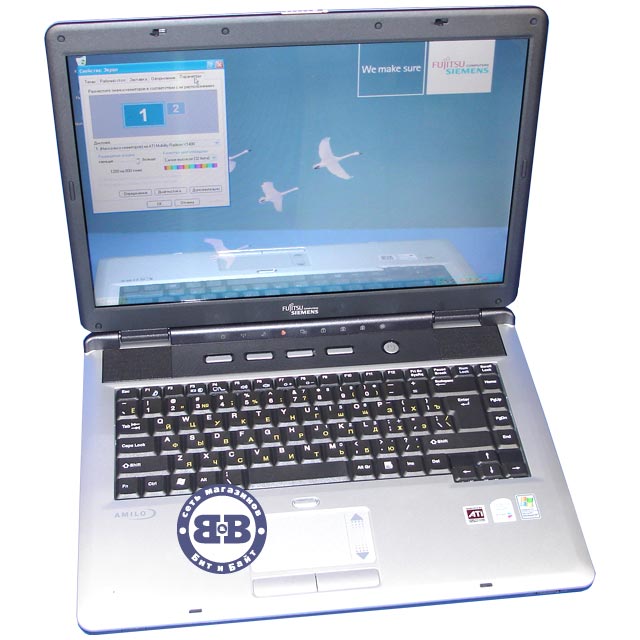 Ноутбук F-S Amilo Pi-1536 T2400 / 512Mb / 80Gb / DVD±RW / ATI X1400 512Mb / 15,4 дюйма / WinXP Home Картинка № 1