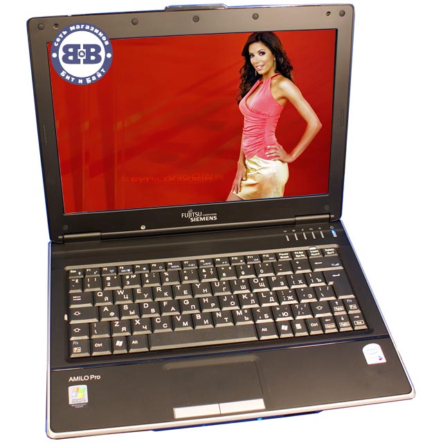 Ноутбук F-S Amilo PRO V3205 T2250 / 512Mb / 80Gb / DVD±RW / 12 дюймов / WinXP Home Картинка № 1