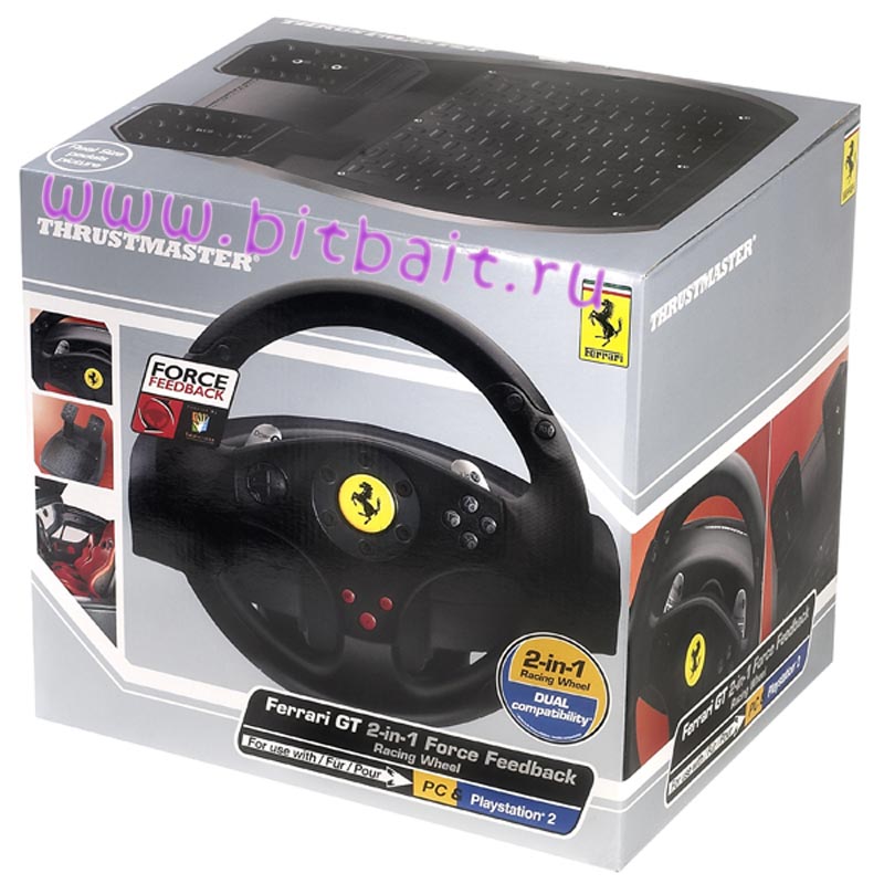 Калибровка thrustmaster ferrari gt 2 in 1 force feedback