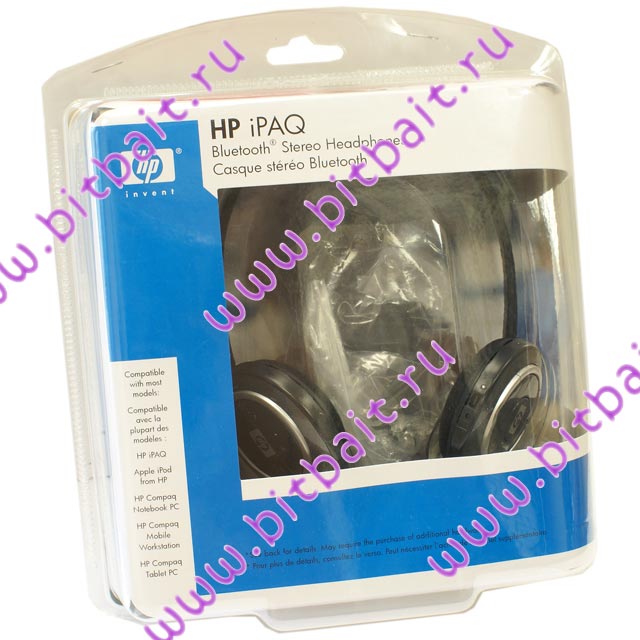 Наушники стерео HP iPAQ Bluetooth Stereo Headphones (FA303AA) bluetooth наушники для КПК HP iPAQ, ноутбуков HP и др. устройств Картинка № 6