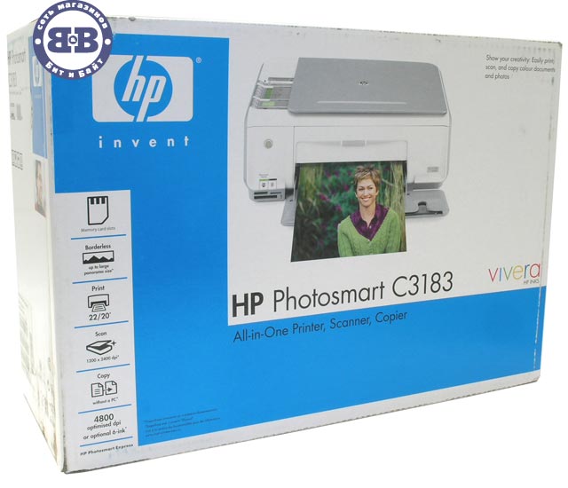 оф. комбайн HP Photosmart C3183 All-in-One (Q8160С) Картинка № 5