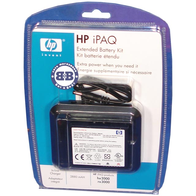 Батарея, аккумулятор HP iPAQ (FA286A) для КПК HP iPAQ rx3715, hx2110, hx2410, hx2750, hx2190, hx2490, hx2790 Картинка № 1