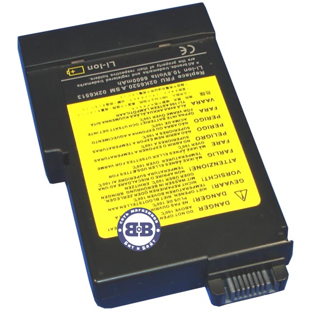 Батарея IBM 390 extra 11.1V 6600mAh для ноутбуков IBM ThinkPad 390/390e/i1700 series Картинка № 1