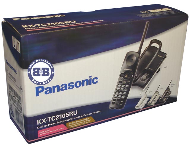 Телефон Panasonic KX-TC2105RUS Silver 2105 Картинка № 4