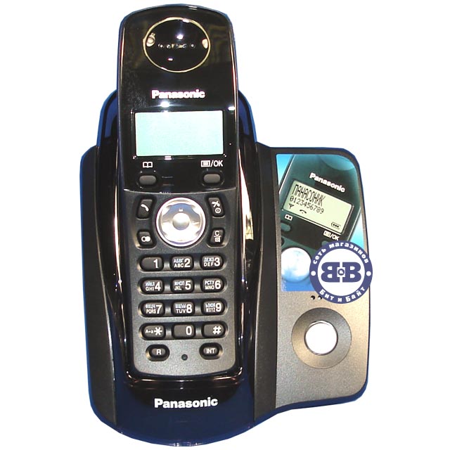 Телефон Panasonic KX-TCD205RUB DECT Black 205 Картинка № 1