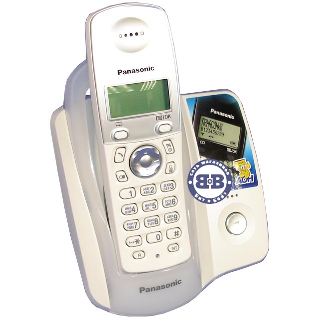Телефон Panasonic KX-TCD205RUW DECT White 205 Картинка № 1
