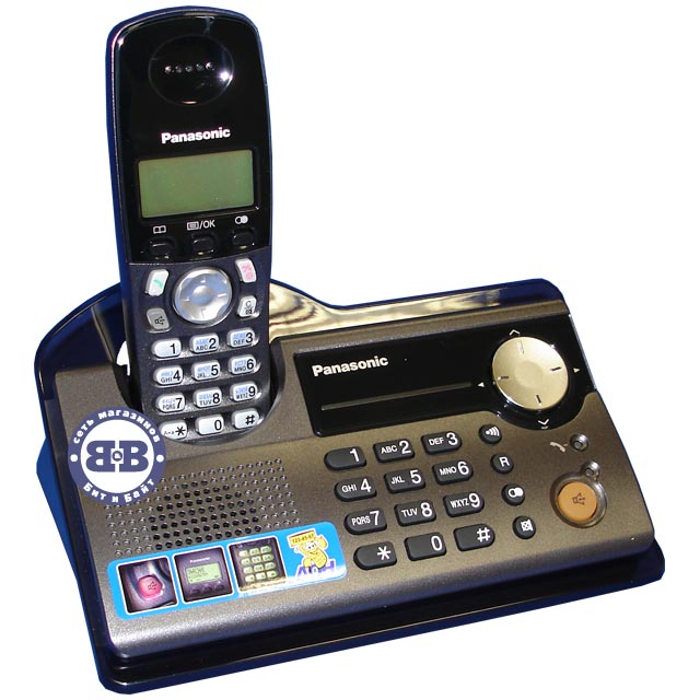 Телефон Panasonic KX-TCD235RUT DECT Titanium 235 Картинка № 1