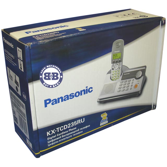Телефон Panasonic KX-TCD235RUT DECT Titanium 235 Картинка № 3