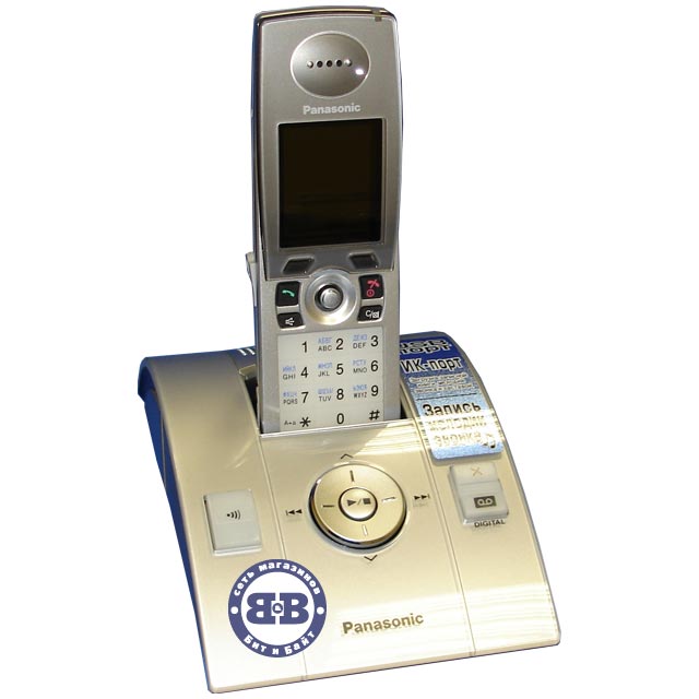 Телефон Panasonic KX-TCD825RUS DECT Silver 825 Картинка № 1