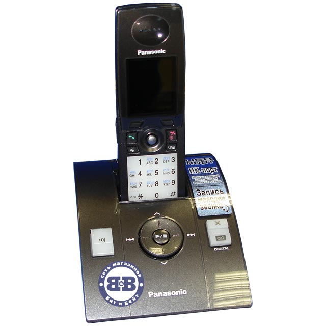 Телефон Panasonic KX-TCD825RUT DECT Titanium 825 Картинка № 1