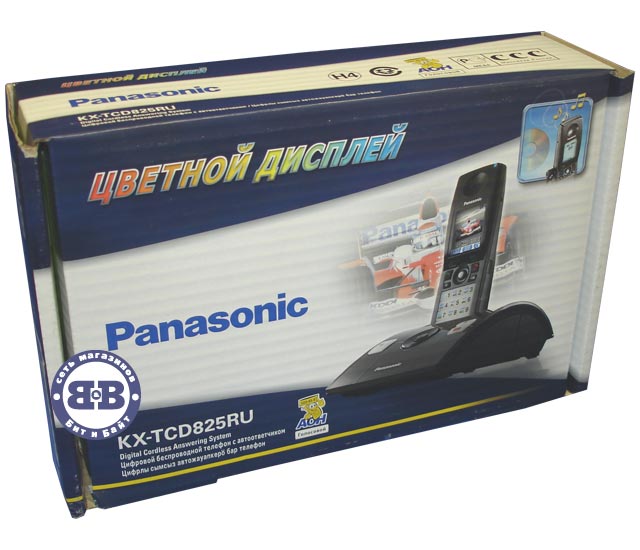 Телефон Panasonic KX-TCD825RUT DECT Titanium 825 Картинка № 3