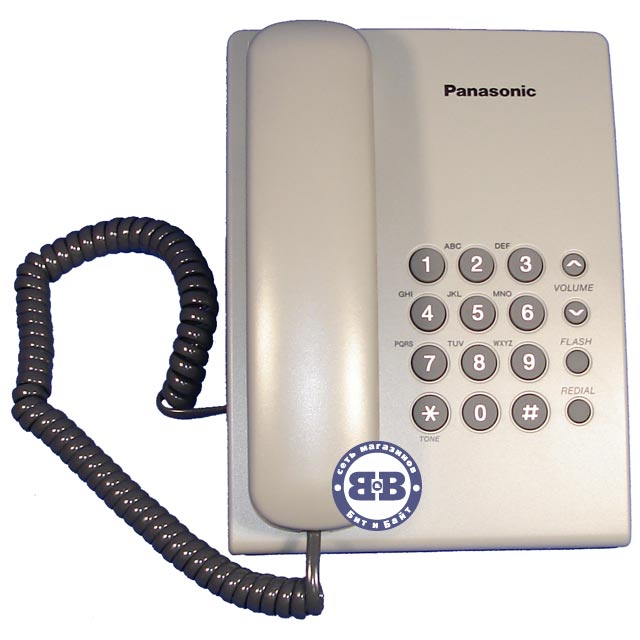 Телефон Panasonic KX-TS2350RUH Gray 2350 Картинка № 1