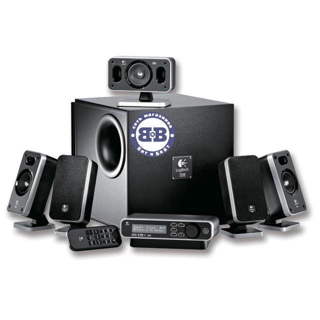 Колонки Logitech Z-5400 Digital 5.1 Speaker System 970180-0914 Картинка № 1