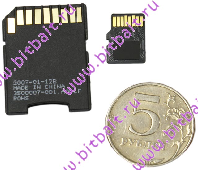 Secure Digital Card 1024Mb Micro-SD Kingston (microSD) Memory Card Картинка № 2