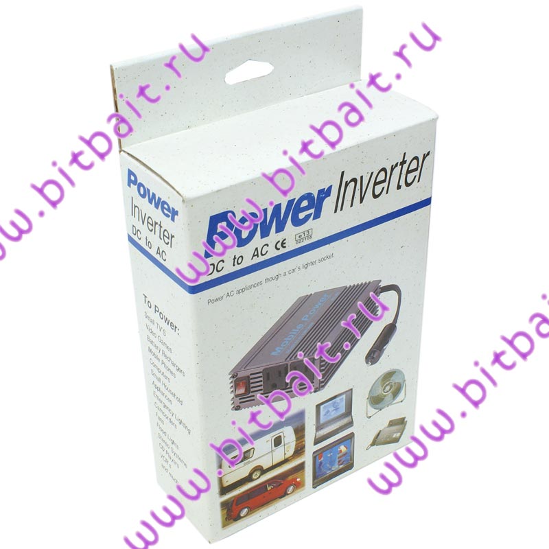 Автомобильный преобразователь напряжения, инвертор Mobile Power 12v --> 220V 300W Картинка № 4
