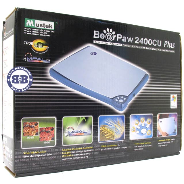 Сканер Mustek BearPaw 2400CU Plus + Картинка № 4