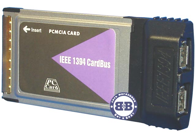 Переходник для ноутбука PCMCIA adapter 1394 VIA 2 port ret Картинка № 1